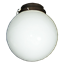 111 Round Globe White