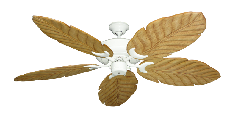 Raindance Pure White with 58" Series 100 Arbor Maple Blades