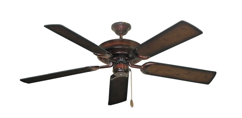 Raindance Wine with 52" Distressed Hickory Blades
