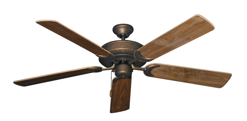 Picture of Raindance Burnished Copper with 56" Walnut Gloss Blades