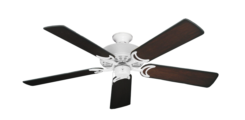 Dixie Belle Pure White with 52" Distressed Cherry Blades