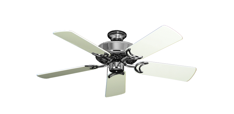 Dixie Belle Chrome with 44" Antique White Gloss Blades