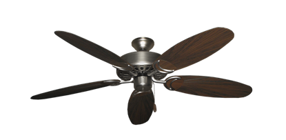 Dixie Belle Satin Steel with 52" Outdoor Leaf Oil Rubbed Bronze Blades