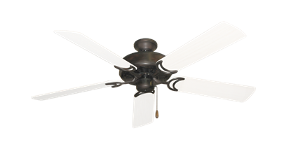 Dixie Belle Oil Rubbed Bronze with 52" Outdoor Pure White Blades
