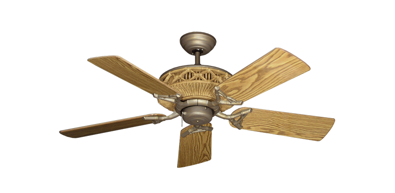 Tiki Antique Bronze with 44" Oak Gloss Blades