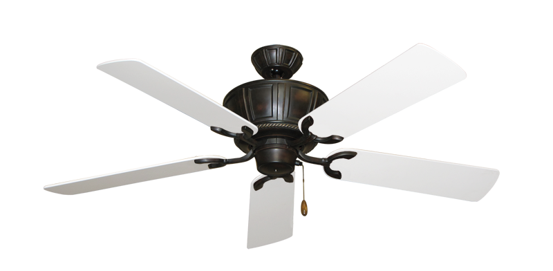 Centurion Oil Rubbed Bronze with 60" Pure White Blades