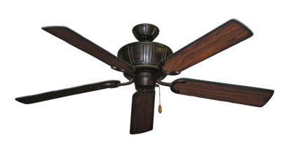 Centurion Oil Rubbed Bronze with 56" Burnt Cherry Blades