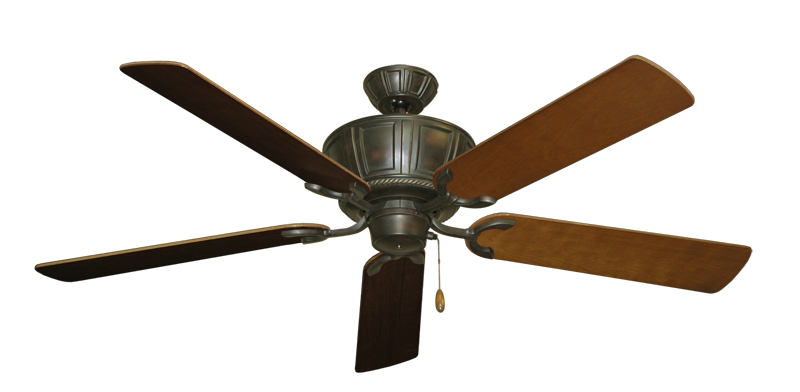 Centurion Oil Rubbed Bronze with 56" Natural Cherry Blades
