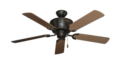 Centurion Oil Rubbed Bronze with 52" Outdoor Brown Blades