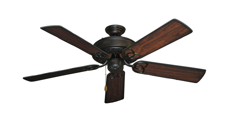 Renaissance Oil Rubbed Bronze with 52" Burnt Cherry Blades
