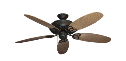 Renaissance Oil Rubbed Bronze with 52" Outdoor Leaf Tan Blades