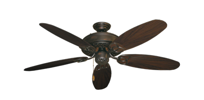 Renaissance Oil Rubbed Bronze with 52" Outdoor Leaf Oil Rubbed Bronze Blades
