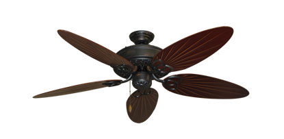 Renaissance Oil Rubbed Bronze with 52" Outdoor Palm Wine Blades