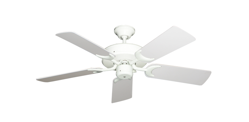 Patio Fan Pure White with 44" Pure White Blades