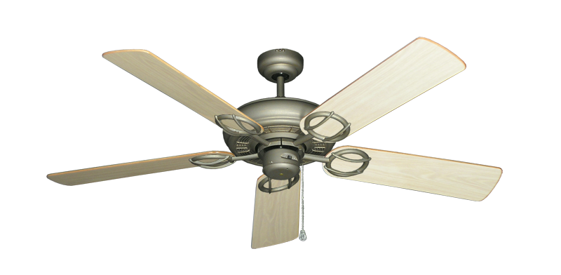 Trinidad Antique Bronze with 52" Bleached Oak Gloss Blades