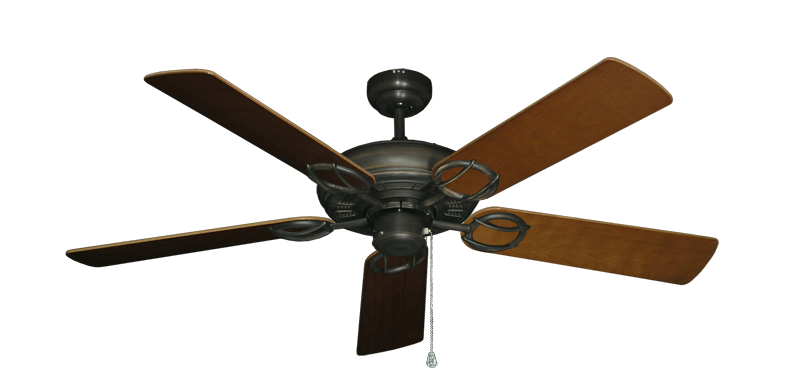 Trinidad Oil Rubbed Bronze with 52" Natural Cherry Blades