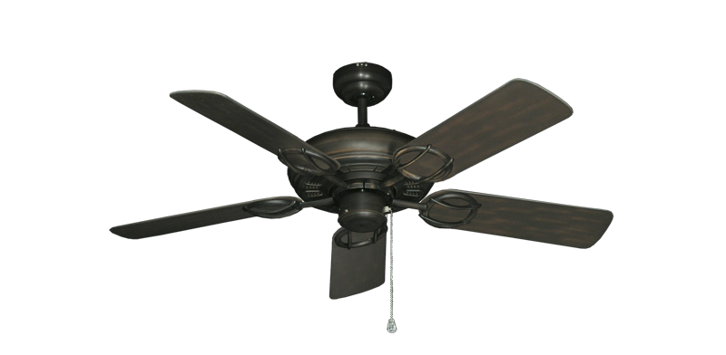 Trinidad Oil Rubbed Bronze with 44" Outdoor Oil Rubbed Bronze Blades