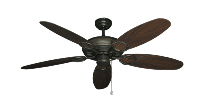 Trinidad Oil Rubbed Bronze with 52" Outdoor Leaf Oil Rubbed Bronze Blades