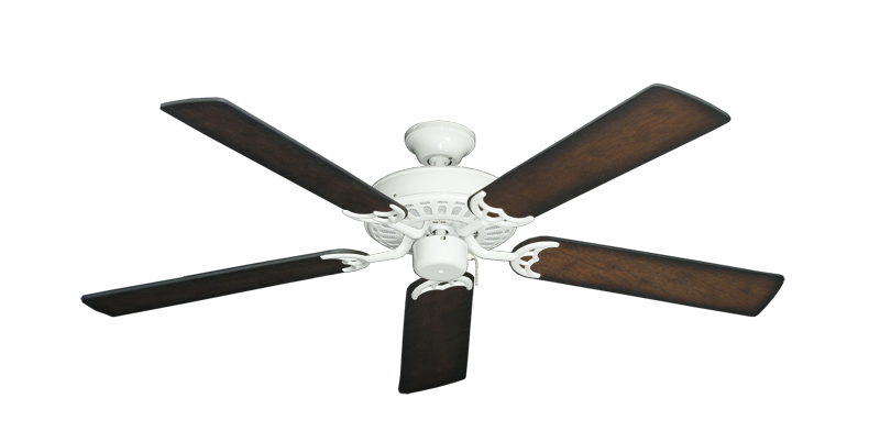 Bimini Breeze V Pure White with 52" Distressed Hickory Blades