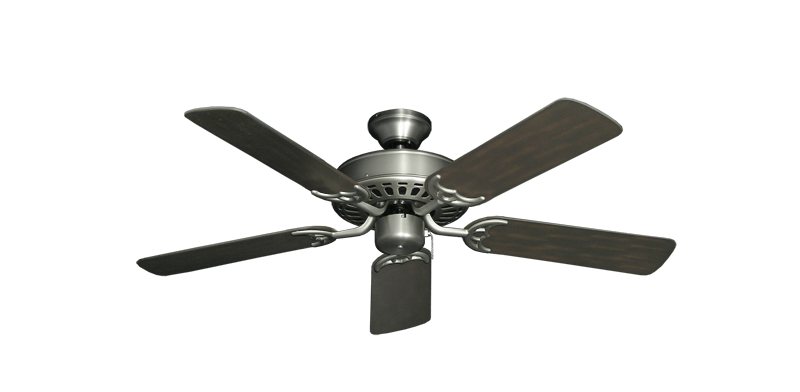 Bimini Breeze V Satin Steel with 44" Outdoor Oil Rubbed Bronze Blades