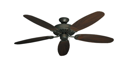 Bimini Breeze V Oil Rubbed Bronze with 52" Outdoor Leaf Oil Rubbed Bronze Blades