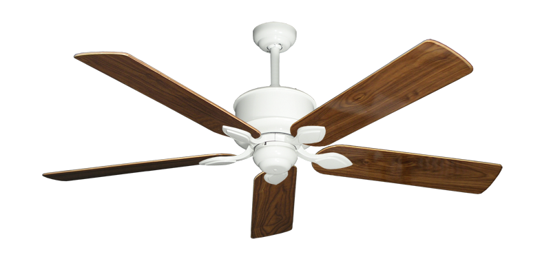 Picture of Hercules Pure White with 56" Walnut Gloss Blades