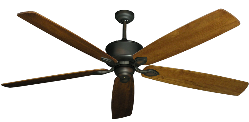 Picture of Hercules Oil Rubbed Bronze with 72" Series 750 Arbor Oak Blades