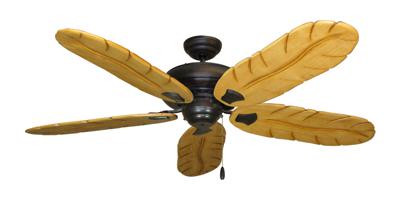 Tiara Oil Rubbed Bronze with 58" Series 500 Arbor Maple Blades