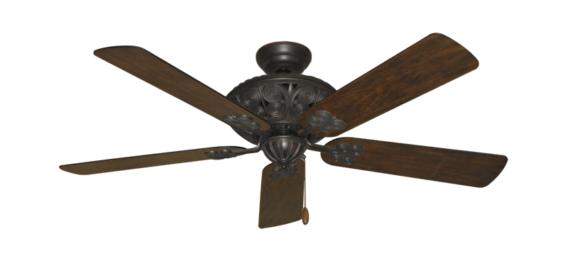 Picture of Monarch Oil Rubbed Bronze with 52" Distressed Walnut Blades