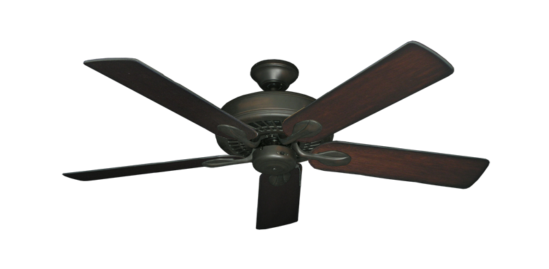Meridian Oil Rubbed Bronze with 52" Distressed Cherry Blades