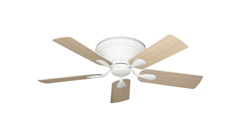 Stratus Ceiling Fan In Pure White With