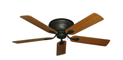 Stratus Oil Rubbed Bronze with 52" Teak Blades