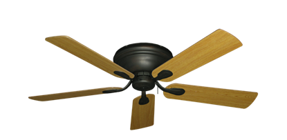Stratus Oil Rubbed Bronze with 52" Honey Oak Blades