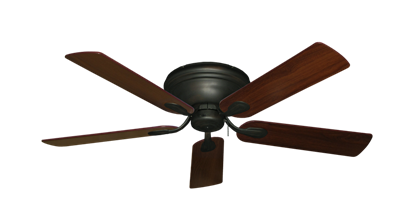 Stratus Oil Rubbed Bronze with 52" Walnut Blades