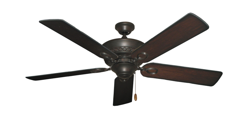 Infinity Oil Rubbed Bronze with 52" Distressed Cherry Blades