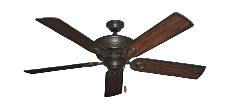 Infinity Oil Rubbed Bronze with 52" Burnt Cherry Blades