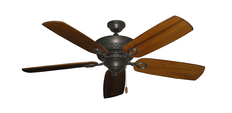 Infinity Oil Rubbed Bronze with 52" Series 710 Arbor Oak Blades