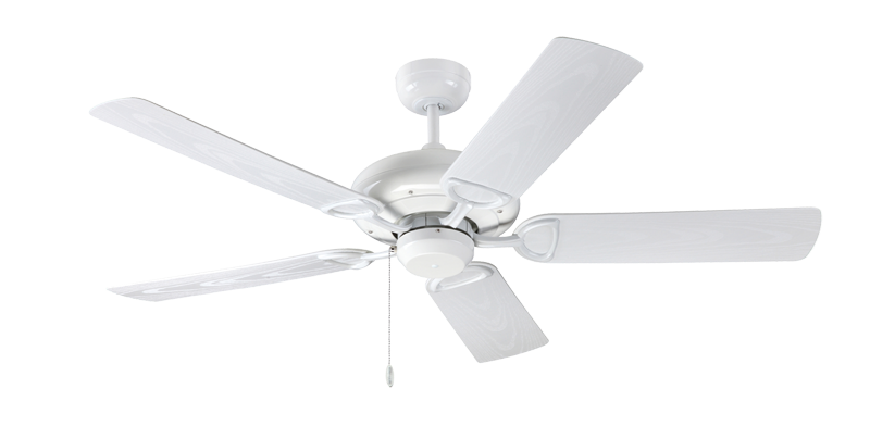 ProSeries Deluxe Builder 52 in. Indoor/Outdoor Pure White Ceiling Fan