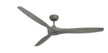 3-blade ceiling fan on white background