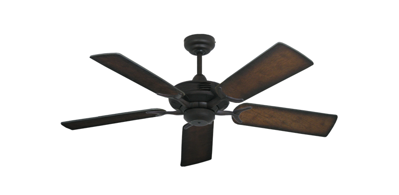 Coastal Air Oil Rubbed Bronze with 44" Distressed Hickory Blades