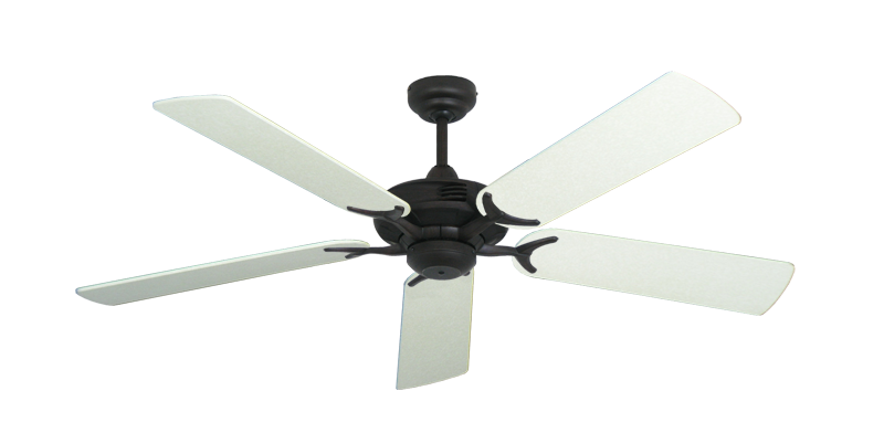 Coastal Air Oil Rubbed Bronze with 52" Navajo White Blades