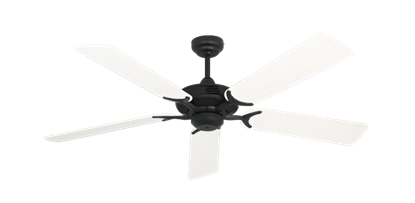Coastal Air Oil Rubbed Bronze with 52" Outdoor Pure White Blades