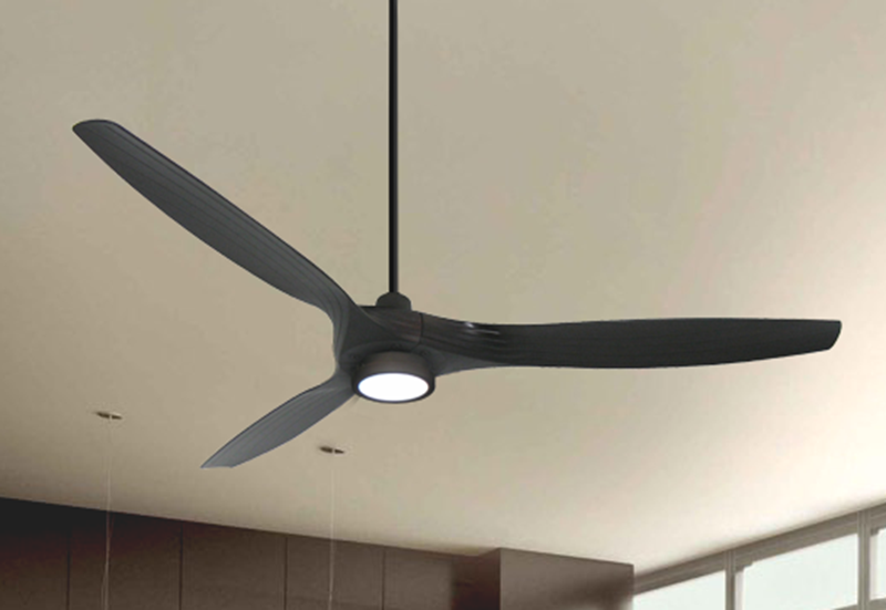 Solara 60 In Wifi Enabled Indoor, Oil Rubbed Bronze Ceiling Fan With Light