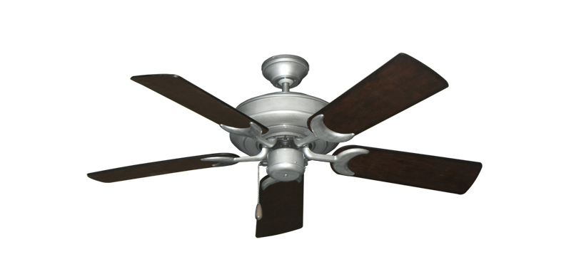 Raindance Brushed Nickel BN-1 with 44" Distressed Walnut Blades