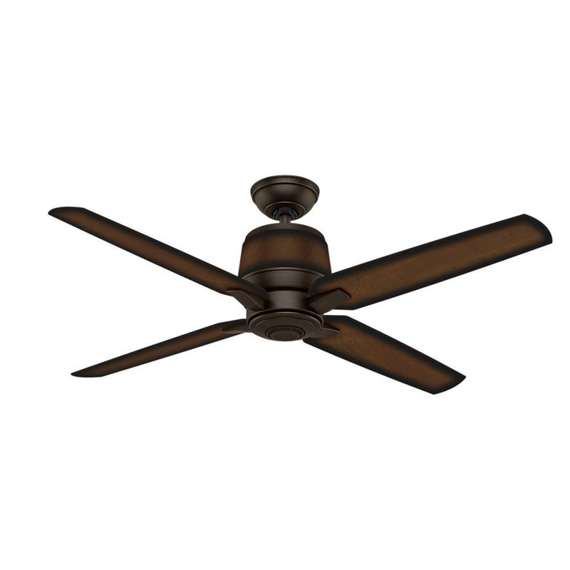 Casablanca 54" Aris Brushed Cocoa Ceiling Fan with Wall Control, Model 59124