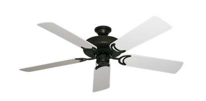 Riviera Oil Rubbed Bronze with 52" Pure White Blades