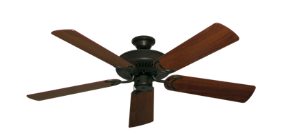 Riviera Oil Rubbed Bronze with 52" Walnut Blades