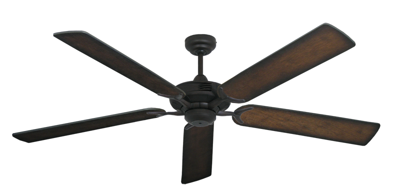 Coastal Air Oil Rubbed Bronze with 60" Distressed Hickory Blades