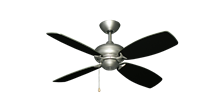 42" Mini Breeze Ceiling Fan in Satin Steel