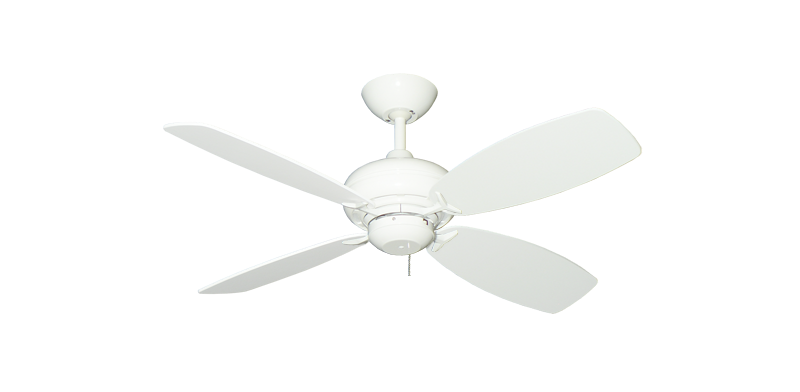 42" Mini Breeze Ceiling Fan in Pure White